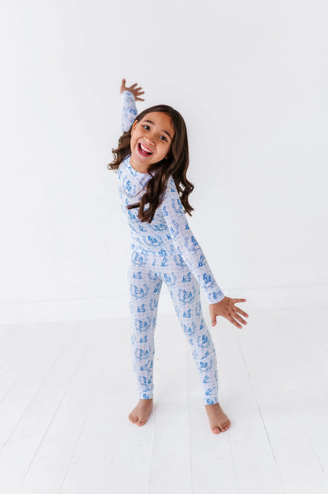Blue Pony Club Kids Pajamas