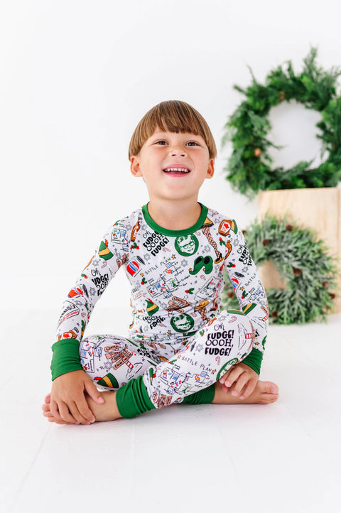 Christmas Classics Bamboo Pajama Set for Kids