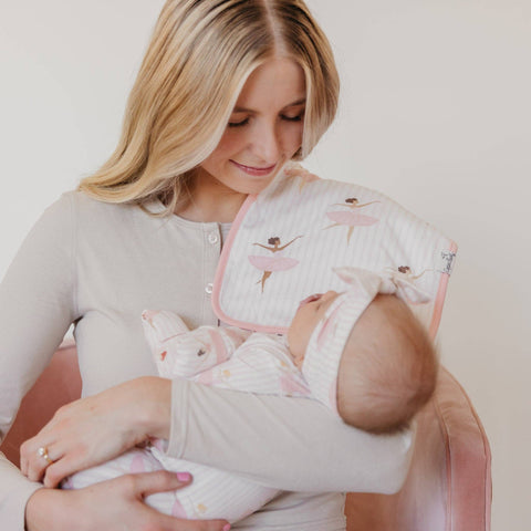 3 Pack Premium Burp Cloths - Katerina