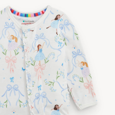 It Takes Tutu Modal Ruffle Footie