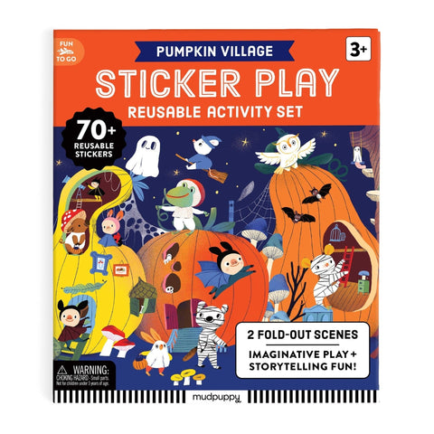 Sticker Play Reusable Activity Set - Pumpkin Village