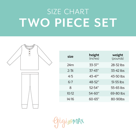 Cherry Bamboo Girls Lounge Set
