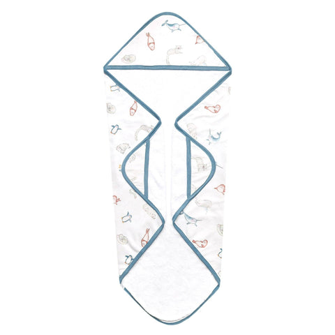 Premium Baby Knit Hooded Towel - Arctic Wonder