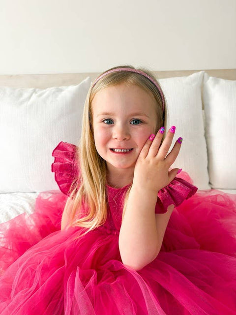 Pretty in Pink Kids Press-on Nails