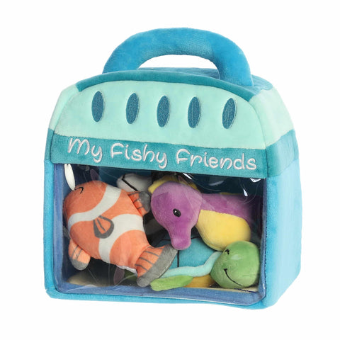 My Fishy Friends Plush Activity Set