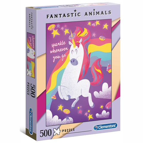 Unicorn 500 Piece Puzzle