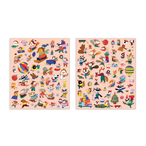 Sticker Play Reusable Activity Kit - Christmas Village