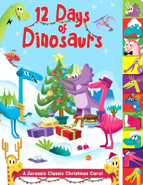 12 Days of Dinosaurs Book