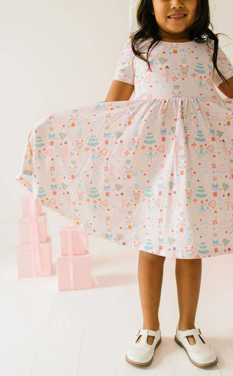 Puff Dress in Sugar Plum