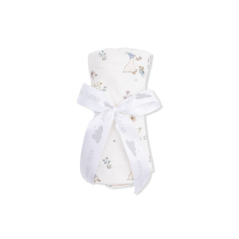 Bamboo Swaddle Blanket - Flower Ducklings