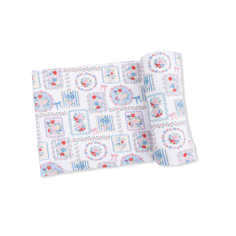 Bamboo Swaddle Blanket - Julep's Floral Patchwork