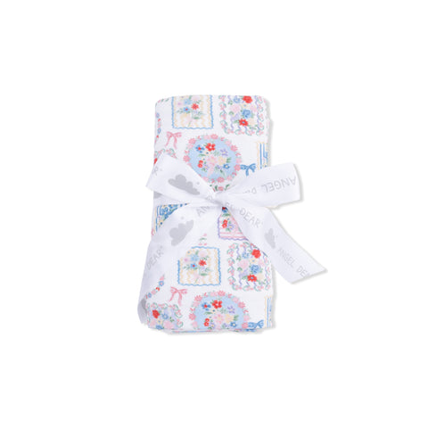 Bamboo Swaddle Blanket - Julep's Floral Patchwork