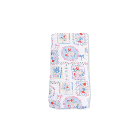 Bamboo Swaddle Blanket - Julep's Floral Patchwork