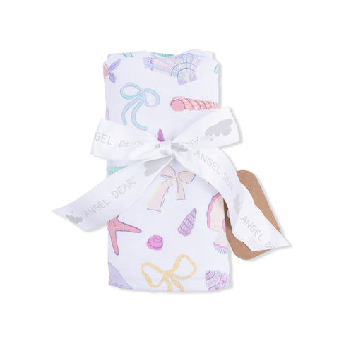 Bamboo Swaddle Blanket - Beach Days