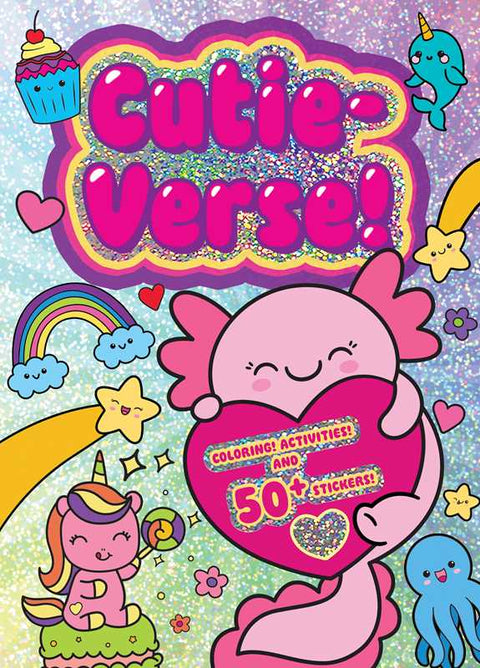 Cutie-Verse Jumbo Foil Coloring Book