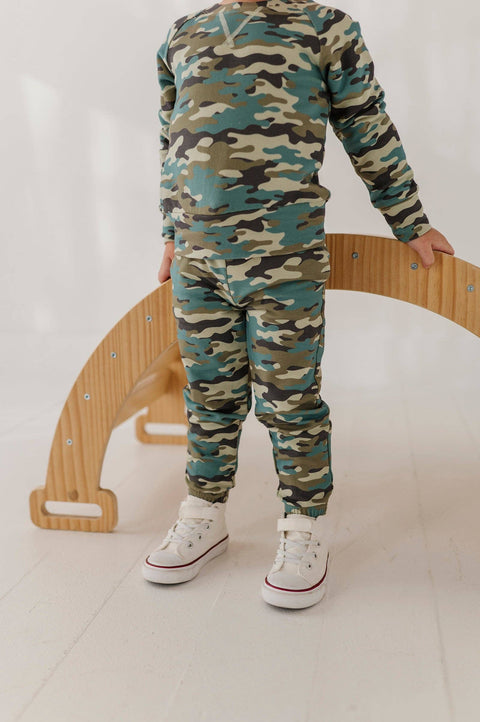 Boys Joggers in Camouflage