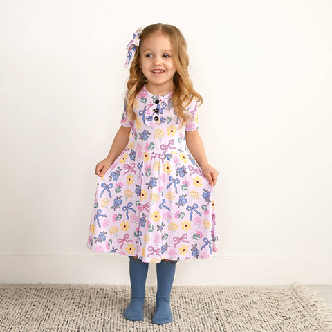 Evie Bamboo Twirl Dress