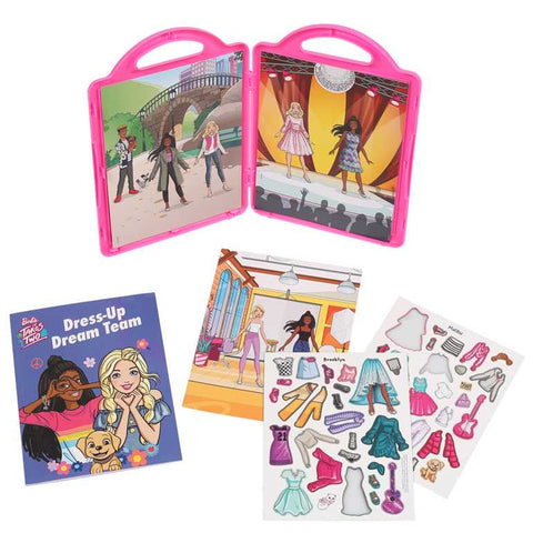 Barbie Book & Magnetic Playset