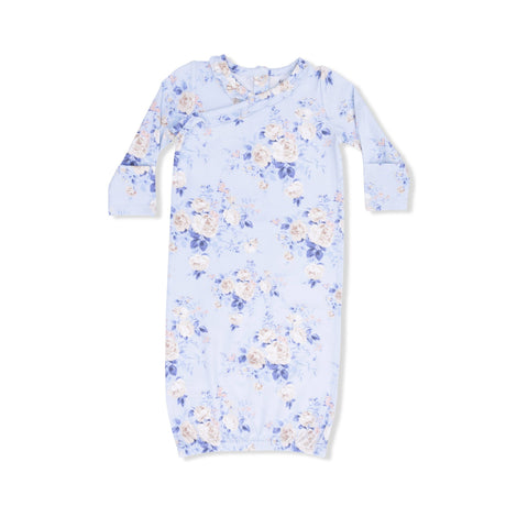 Kimono Gown & Knot Headband - Ashley Rose Floral