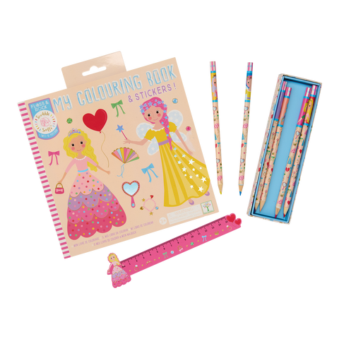 Princess Scented Coloring Book