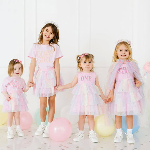 Fairy Dust Girls Tiered Tutu Skirt