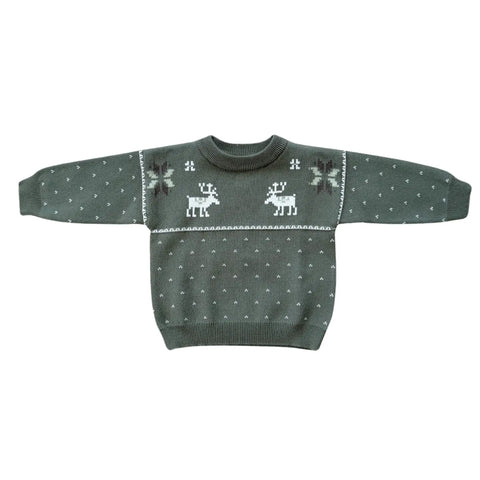 Knit Sweater - Moose