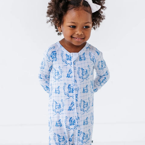 Blue Pony Club Convertible Footie