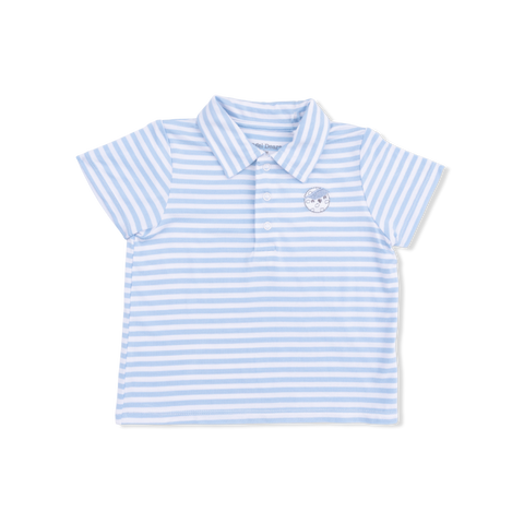 Polo with Casual Short - Striped Golf