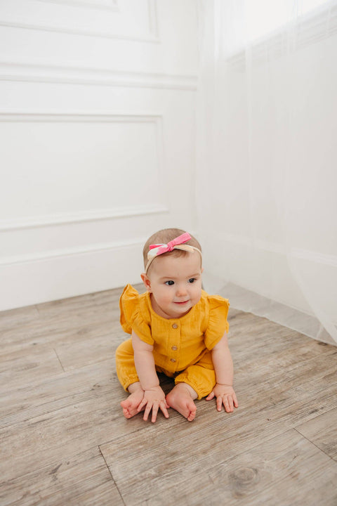 Ribbon Baby Bow - Monet