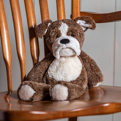 Marshmallow Bradley Bulldog Plush