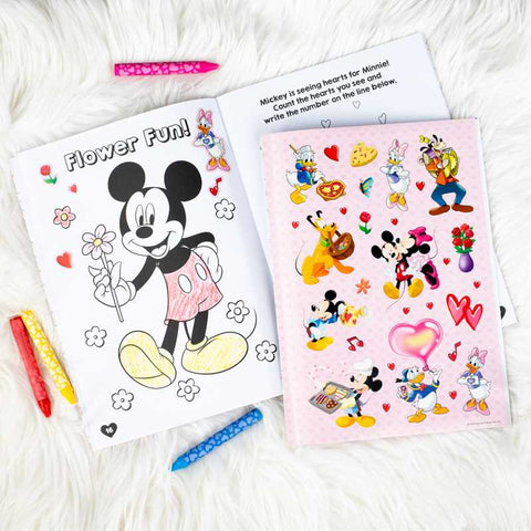 Disney Mickey Mouse Valentine's Day Coloring & Activity Book