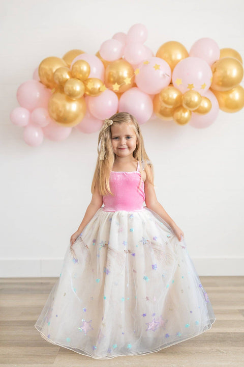 Pink Birthday Maxi Dress