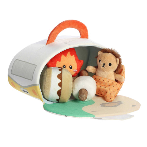 My First Campout Plush Activity Set