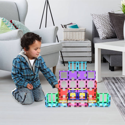 Magnetic Building Tile Set (42 Pieces)