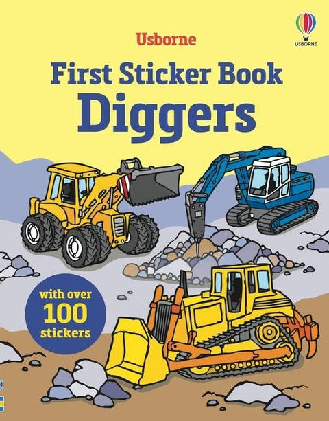 First Sticker Book: Diggers