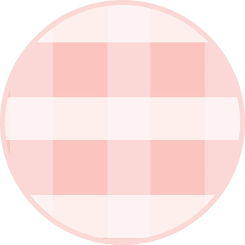 Pink Gingham Luxury Bamboo Blanket