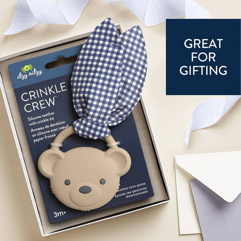 Crinkle Crew™ - Taupe Bear