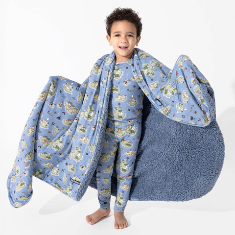 Kids Bamboo Pajama Set - Pirate Cove