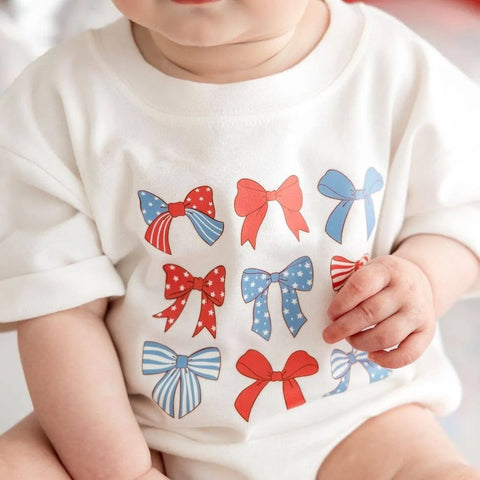 Patriotic Cutie Baby Romper
