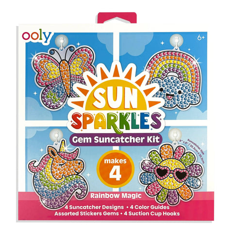 Sun Sparkles Gem Suncatcher Kit - Rainbow Magic