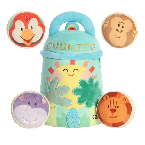 My Safari Cookie Jar Plush Activity Set