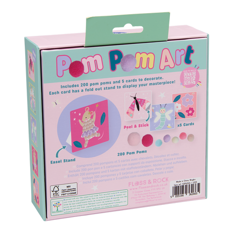 Enchanted Pom Pom Art