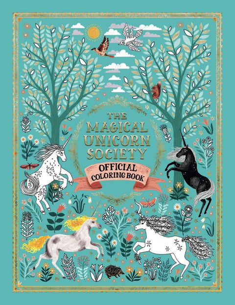 Magical Unicorn Society Official Coloring Book