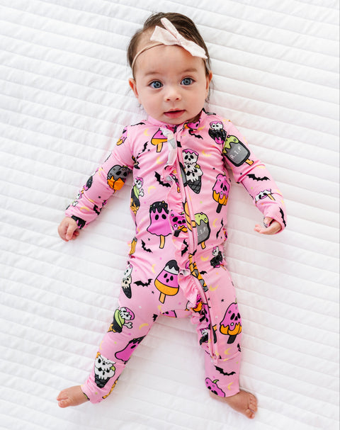 Scoops & Spooks Ruffle Convertible Romper