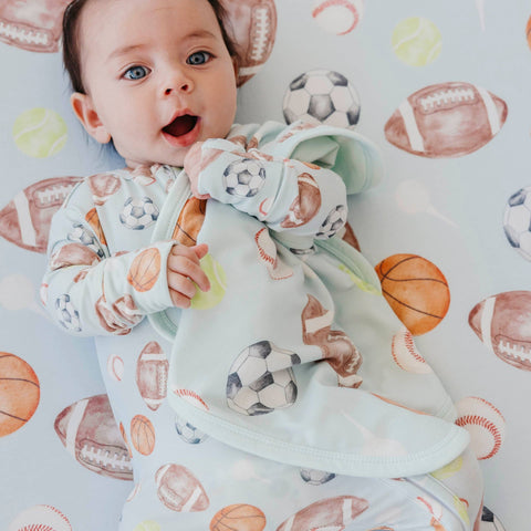 Three-Layer Security Blanket Set - Sports Medley