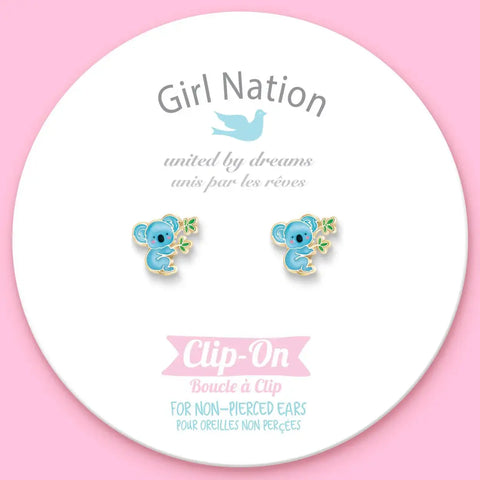 Clip On Cutie Earrings | Cute Koala