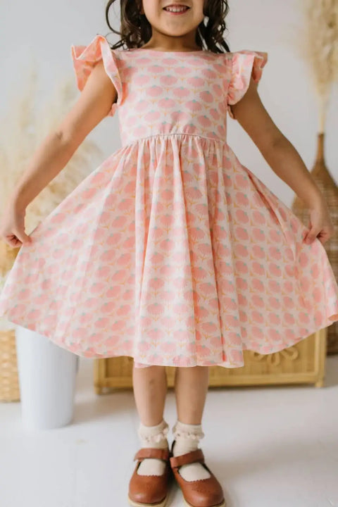 Olivia Dress in Petal Pop