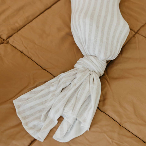 Knit Swaddle Blanket - Coastal