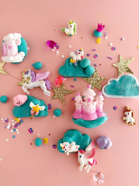 Pegasus Palace KidDough Play Kit | Cotton Candy Scented