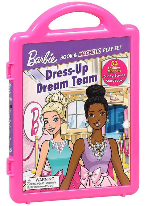 Barbie Book & Magnetic Playset